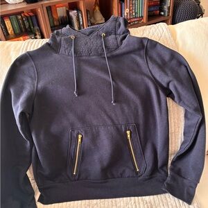 Lily & Lottie cowl neck hoodie - Navy